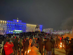 казахстан протест